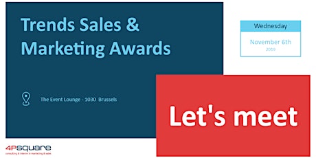 Primaire afbeelding van Trends Sales & Marketing Awards 2019