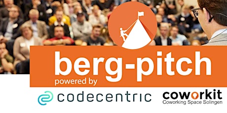 Hauptbild für 7. BERG-PITCH - Das Startup-Event im Bergischen Land - 25.11.19