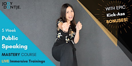 Public Speaking Mastery Course! 2020 [OFFICIALLY FULL] primary image