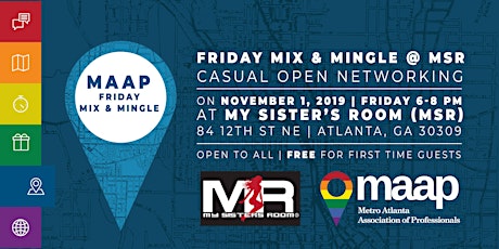 MAAP: It’s Friday - Mix, Mingle & Network at MSR primary image