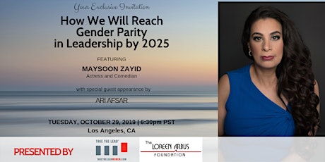 Purpose, Power, Parity: How We Will Reach Gender Parity in Leadership by 2025 primary image