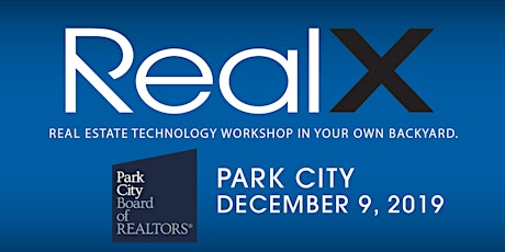 REALx Workshop Park City powered by Xplode Conference primary image