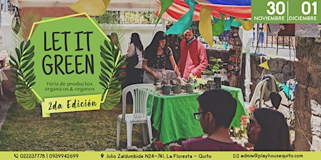 Imagen principal de Let It Green 2: Feria de productos orgánicos y veganos