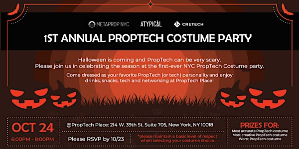 1st Annual PropTech Costume Party