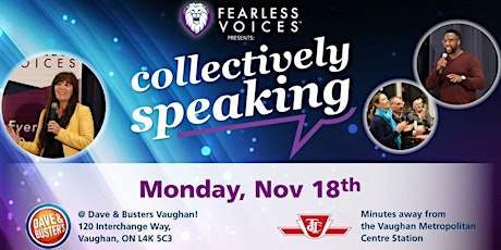 Inspirational Speaker Series in York and Peel Region - November 18, 2019 primary image