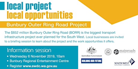 Bunbury Outer Ring Road Project - Local Business Briefing primary image