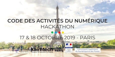 Hackathon de l'ADIJ - Code des Activités du Numérique 