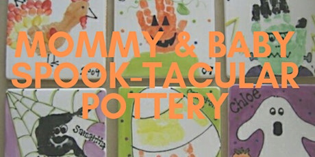 Spook-tacular Pottery Mommy and Baby primary image