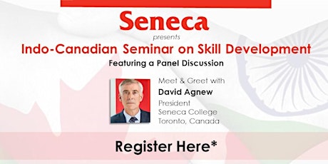 Hauptbild für Indo Canadian Seminar on Skill Development