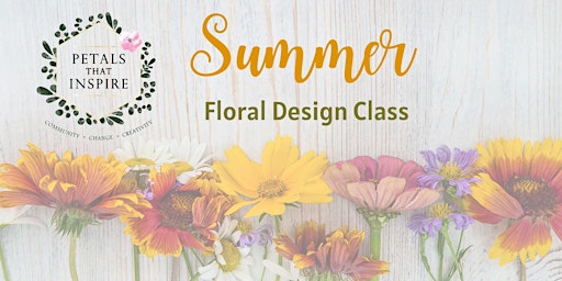 Summer Floral Design Class @ Brewdog Canal primary image