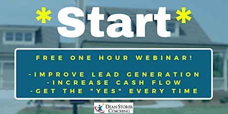 Free Webinar - Jump Start Your Real Estate Business primary image