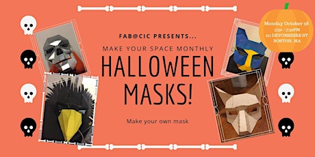 Halloween Mask Making! primary image