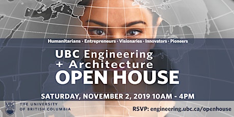 UBC Engineering & Architecture Open House Tours primary image
