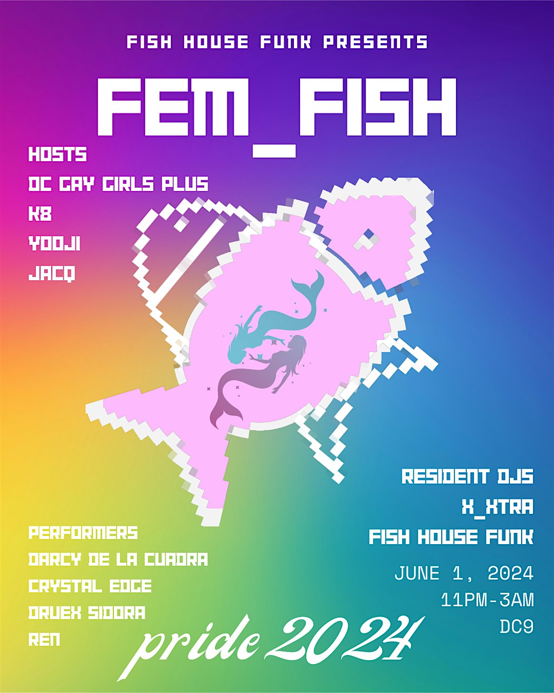 FEM FISH – Pride 2024