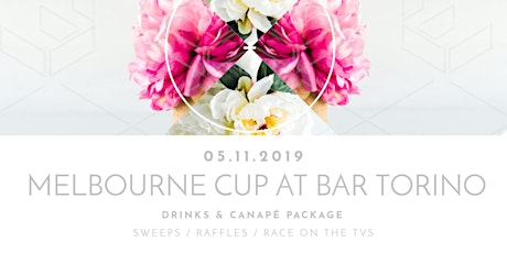 BAR TORINO MELBOURNE CUP LUNCH primary image