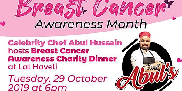 Breast Cancer Awareness Month Charity Dinner