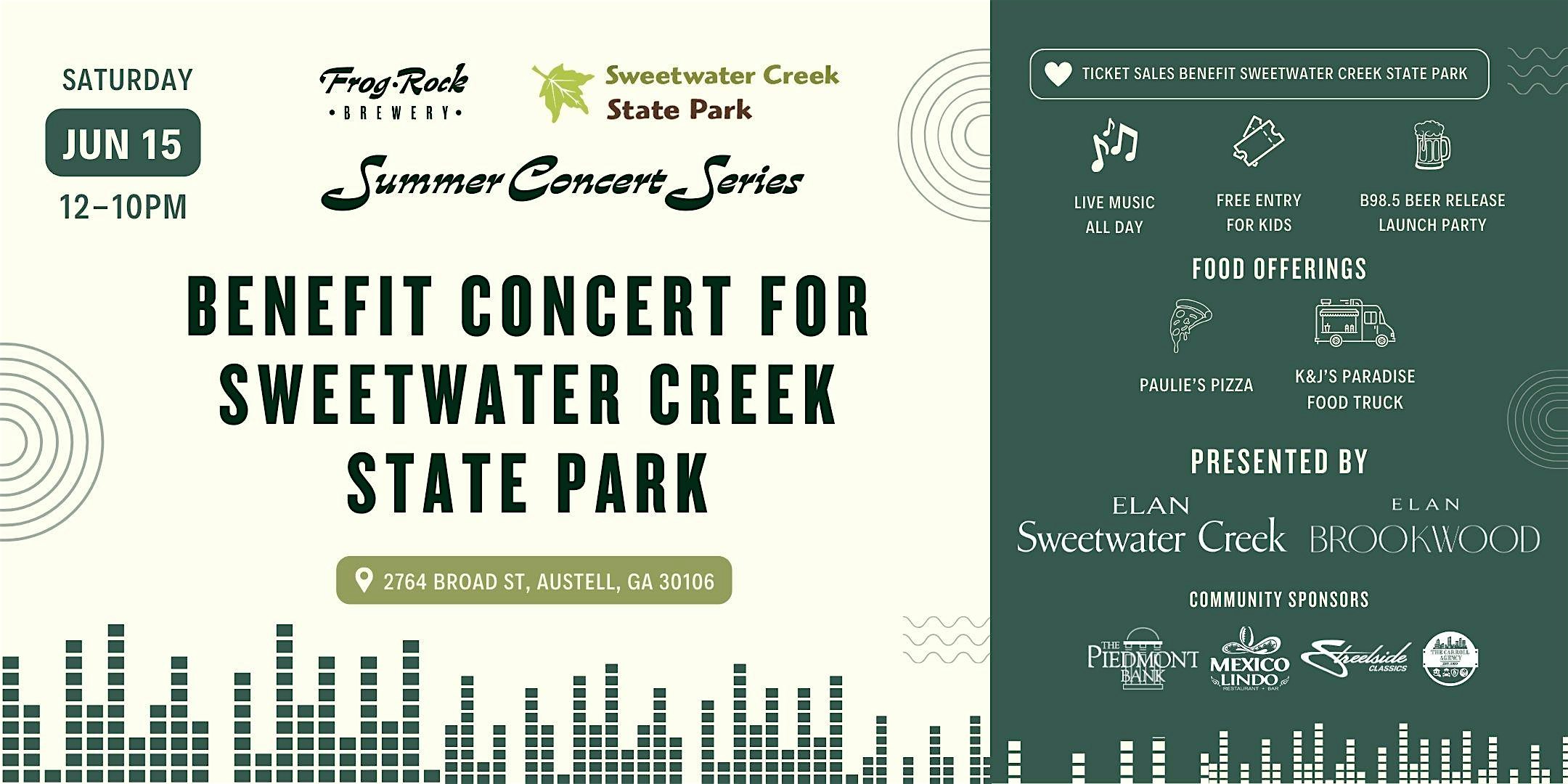 Benefit Concert: Sweetwater Creek State Park
