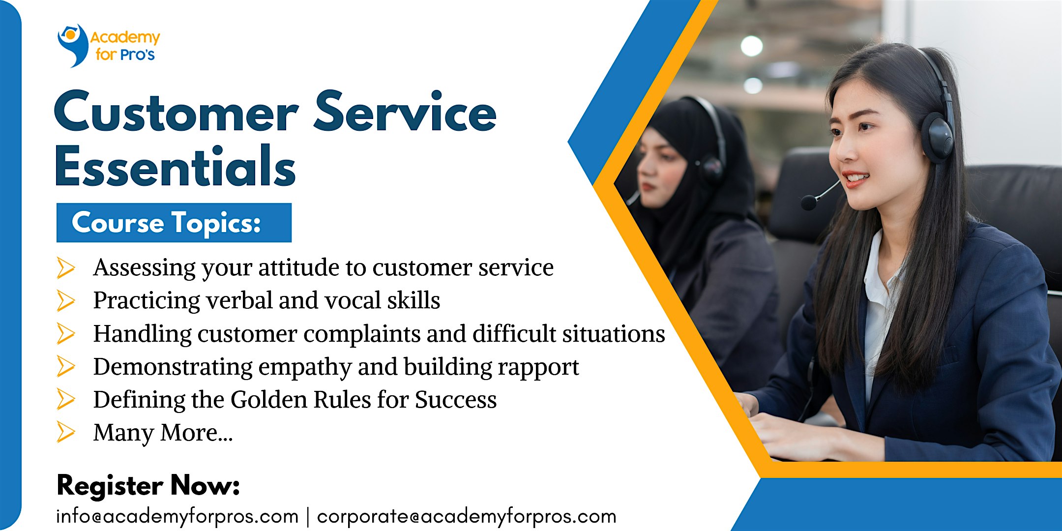 Customer Service Essentials 1 Day Workshop in Yonkers, NY on Jun 27th, 2024
