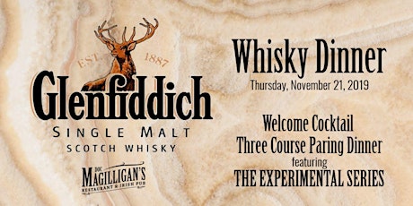 Glenfiddich Whisky Dinner featuring The Experimental Series primary image