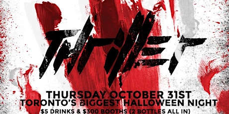 Thriller @ Fiction // Thurs Oct 31st | Biggest 18+ Halloween Party in The City! primary image