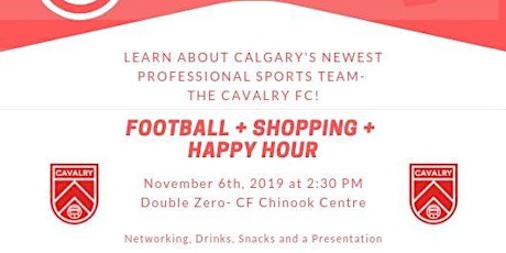 Football + Shopping + Happy Hour primary image