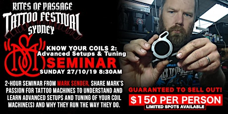 Know Your Coils 2: Advanced Setups and Tuning  Seminar w/ Mark Sender