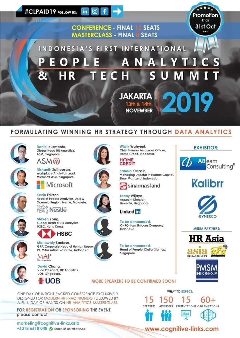 People Analytics & HR Tech Summit 2019