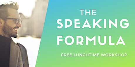 Speaking Formula (lunchtime session) primary image