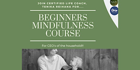 Beginners Mindfulness Course- CEO of the household primary image