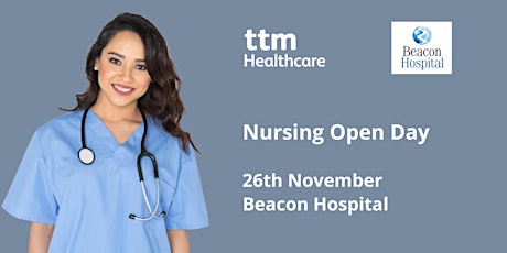 Beacon Hospital Nursing Open Day - 26th November 2019 primary image