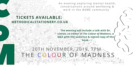 The Colour of Madness: Book Signing & Q&A  primary image