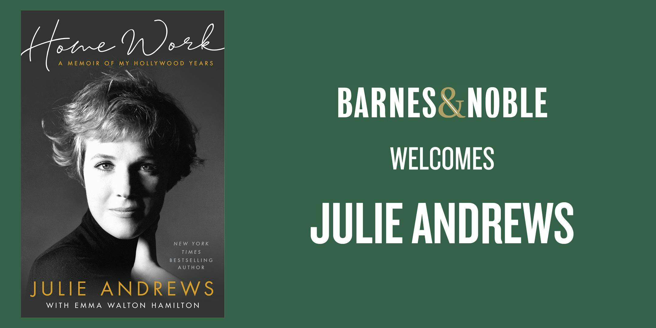 Julie Andrews Discusses HOME WORK at Barnes & Noble - The Grove