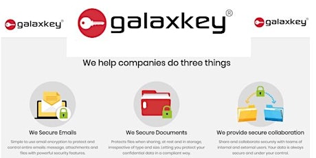 GALAXKEY-key features of the revolutionary & market-leading encryption tool primary image