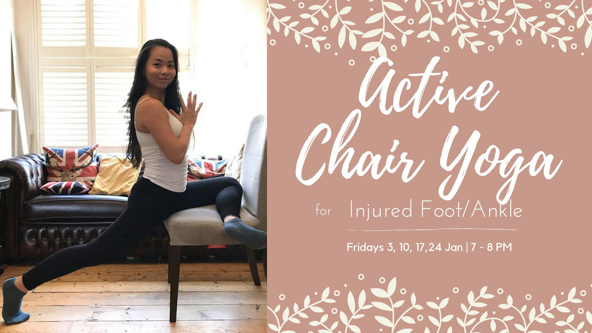 Active Chair Yoga for Injured Foot / Ankle