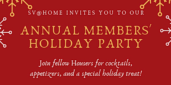 SV@Home Member Holiday Party 2019