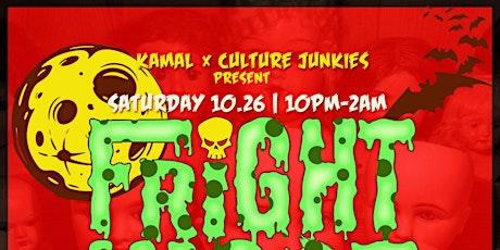The Culture Junkies & Kamal Presents: Fright Night primary image