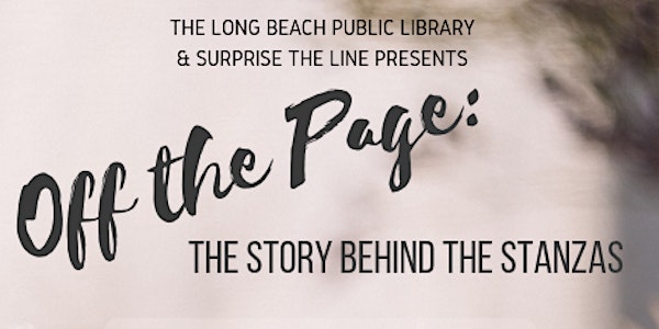 Off the Page: The Story Behind the Stanzas