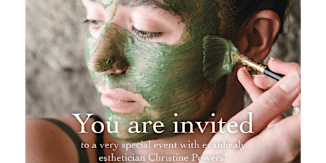 EvanHealy Facial Event with Esthetician Christine Powers primary image