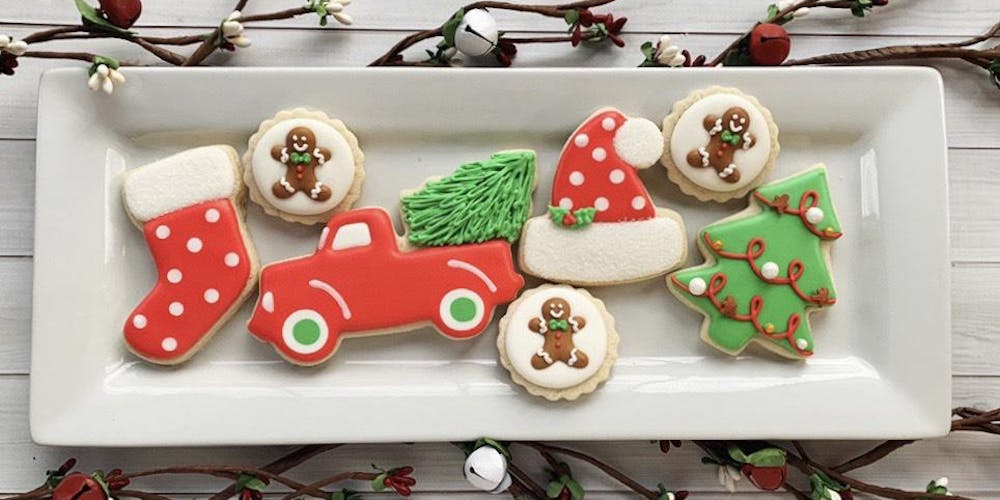 Christmas cookie decoration