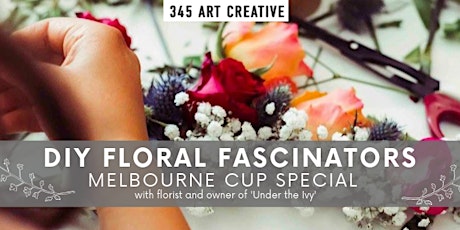 DIY Floral Headpieces - MELBOURNE CUP SPECIAL primary image