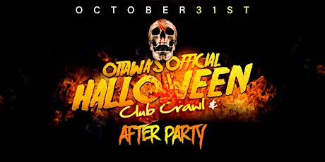 Ottawa's Official Halloween  Crawl & After-Party