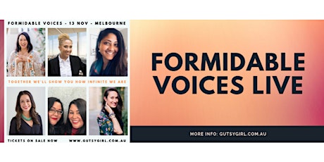 Formidable Voices Live: Rising Black, Indigenous and Women of Colour primary image