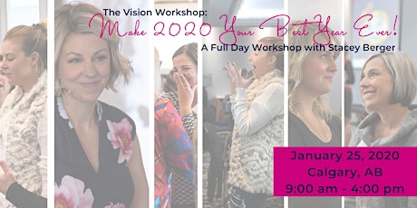 Imagen principal de The Vision Workshop - Make 2020 Your Best Year Ever!