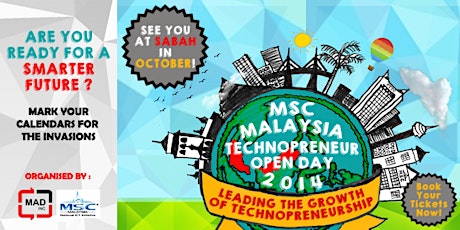 MSC Malaysia Technopreneur Open Day 2014 @ SABAH primary image