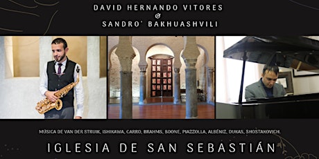 Imagen principal de Concierto de David Hernando Vitores y Sandro Bakhuashvili en Toledo