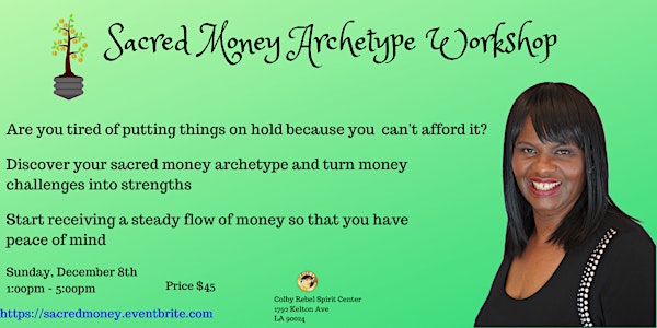 Sacred Money Archetype Workshop 
