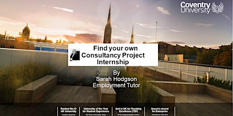 Finding Your Own Consultancy Project Internship - Workshop primary image