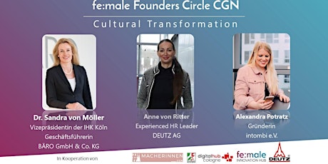 Hauptbild für fe:male Founders Circle | Cultural Transformation