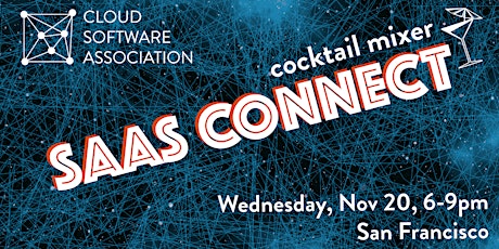 SaaS Connect cocktails during Dreamforce