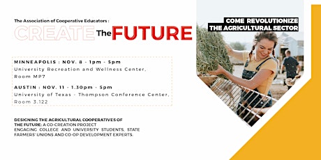 Designing the Agricultural Cooperatives of the Future - Austin primary image